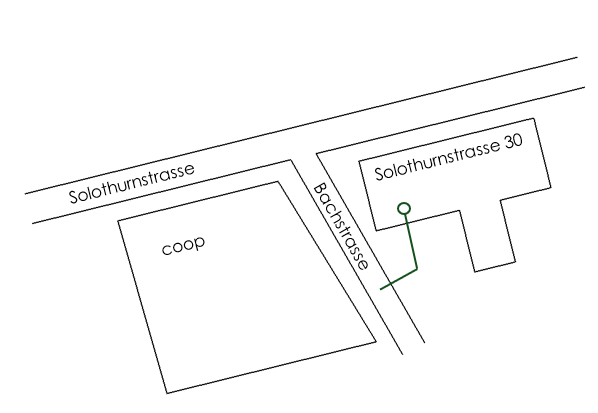Lageplan Atelier
